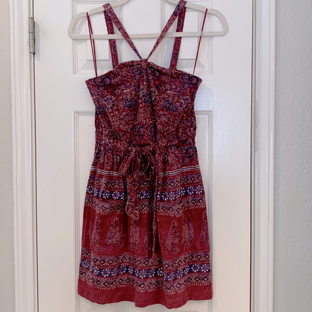 NWOT - American Eagle Outfitters Boho Halter Sun dress